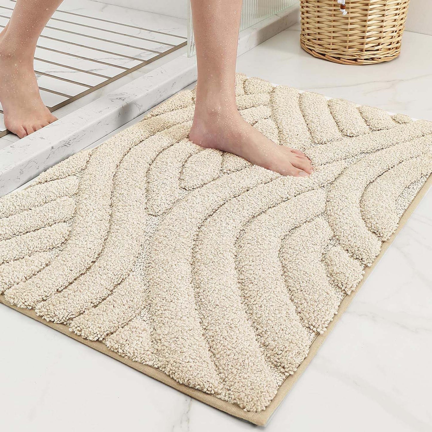 دعسة حمام 50*80 سمFox wave Bath rugs