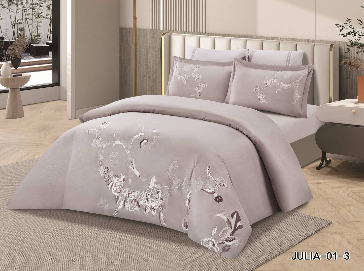 King Size 6PC Comforter Set طقم لحاف مزدوج 6 قطع