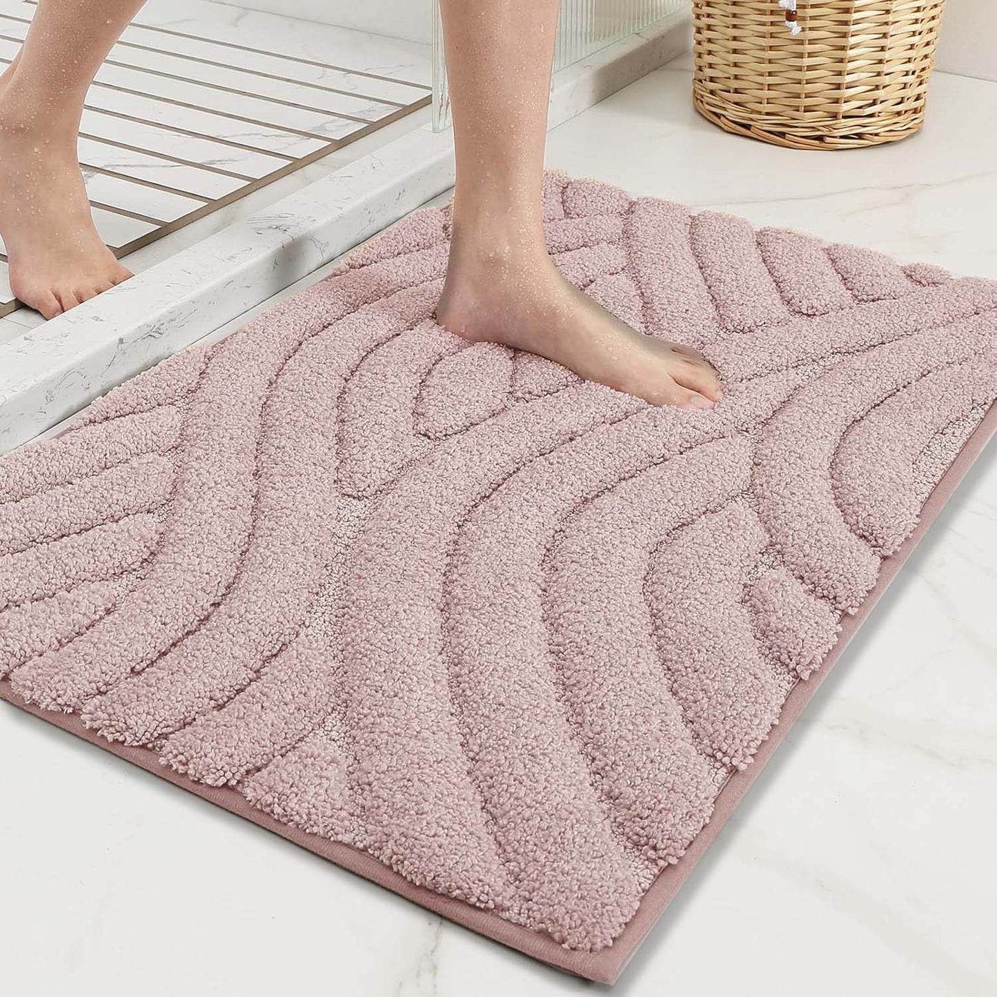 دعسة حمام 50*80 سمFox wave Bath rugs